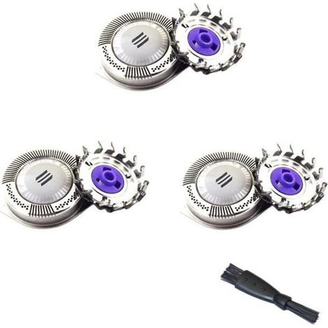 Ersatz-Scherköpfe HQ8/50 für Philips PT739, PT737 und PT727 + Reinigungsbürste (1/5)