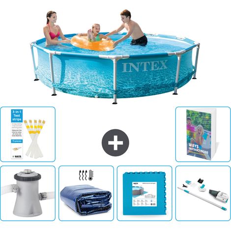 Frame Pool Rund - 305x76 cm - 7-teilig S319
