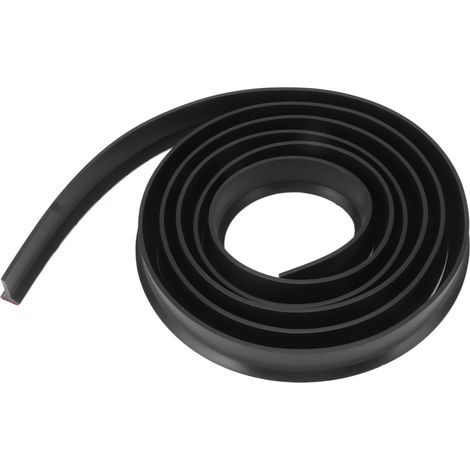 Bande isolante étanche, flexible et auto-adhésive en TPE, pour douche, séparation eau/sec, accessoires de salle de bain, 3 mètres, noire (1/5)