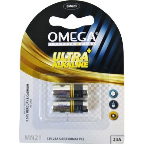 BATTERIA 12V 23A 2 PZ.
