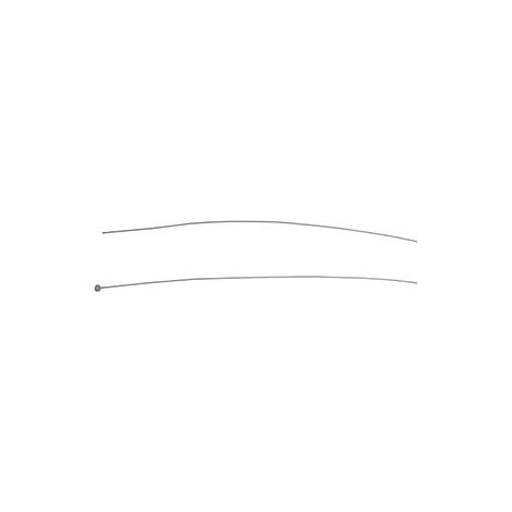 Cable flexible con conector tipo tonel - Longitud total: 1000mm ø: Ext: 1,6mm