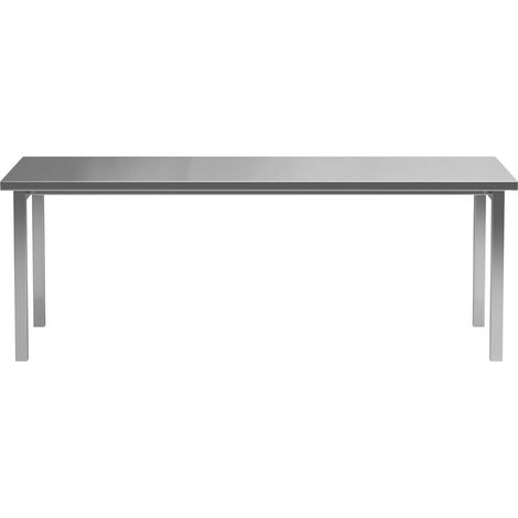 Cilo table de salle à manger 95x210 cm argenté. (1/4)