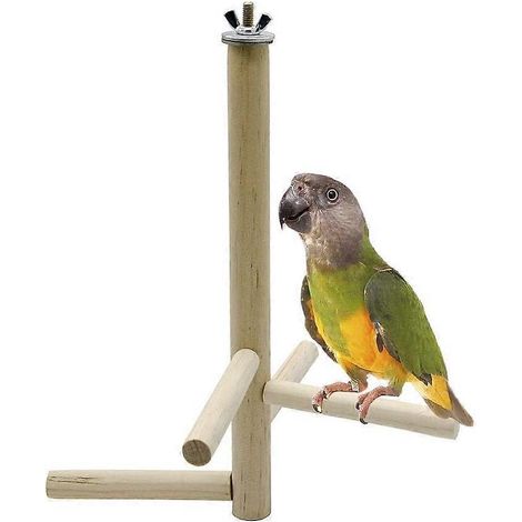 Station rotative pour oiseaux, échelle ronde en forme de tour, jouet d'escalier tournant à quatre étages pour perroquet (1/3)