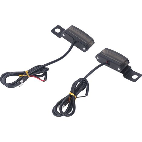 1 Paire de Clignotants Dynamiques à LED 6 LED 12V DC Universel pour Moto Scooter M8 (1/5)