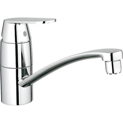 Spültischmischer Grohe Eurosmart Cosmopolitan, Niederdruck, Schwenkauslauf, Ausladung 226 mm, chrom - 31179000 (1/5)