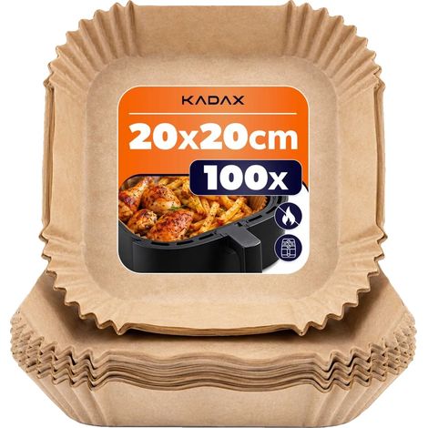 Cartouches de Friteuse à Air, Jetables, Utilisation Polyvalente, Marron (1/5)