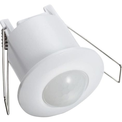 Litecraft Tyne 360 Degrees PIR Motion Sensor Outdoor Recessed Mount Fitting - White