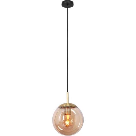 Steinhauer - hängeleuchte - Bollique LED - bernstein - glas (1/5)