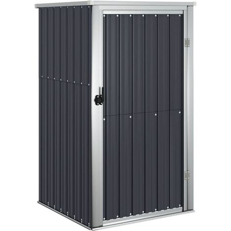 Maison Exclusive - Capanno per Attrezzi Antracite 88x89x161 cm Acciaio Zincato