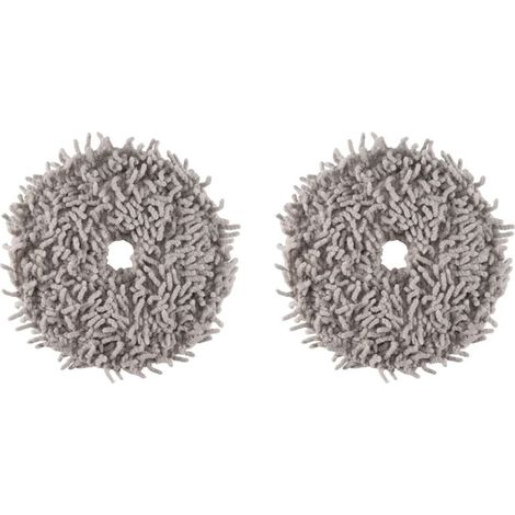 2 Pièces Chiffons de Rechange pour Robot Aspirateur Balayage Compatible W10 Nettoyage Humide (1/4)