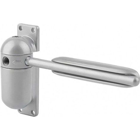 Gris Ferme-porte à ressort de sécurité d'intérieur résidentiel, charnière de porte automatique à ressort réglable fermeture automatique