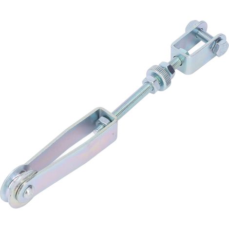 Réglage du câble de frein à main pour remorque, 240 mm de long, en acier inoxydable galvanisé, pour caravanes, bateaux, vélos et remorques de voiture. (1/5)