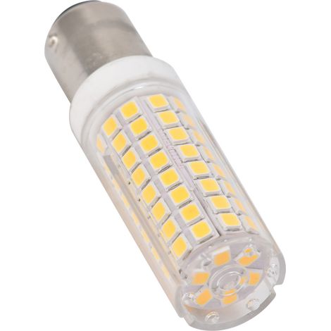 BA15D-Lampe, dimmbar, 360°-Beleuchtung, 1000 lm, 102 LEDs, für Kronleuchter und Deckenlampen, 220 V, 12 W, warmweiß (1/5)