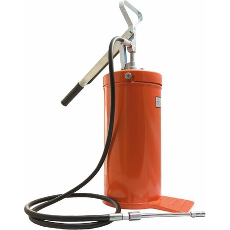 Pompa a barile per ingrassaggio capacità 12kg portata 8gr