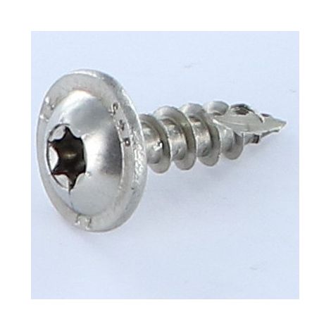 Vis charpente tête disque Inox A2 8X40 Filetage total TORX T40 Diamètre de tête: 20-1 pièce