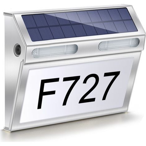 Luz LED solar recargable, 3 niveles de iluminación, sensor de movimiento, IP65, 1,5 W, 1800 mAh, color plata. (1/5)