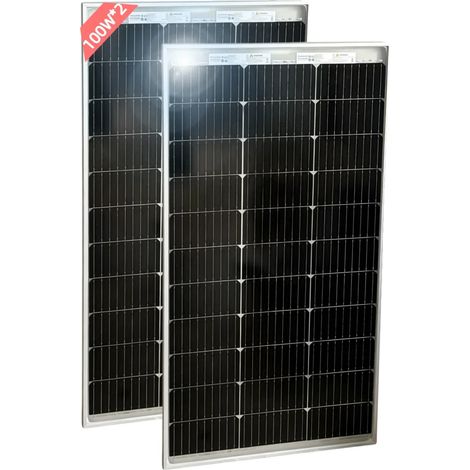 Pannello solare ad alta efficienza, durevole per molteplici applicazioni, TM100W 2 pezzi (1/2)