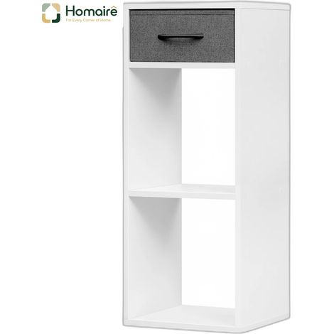 Graues Bücherregal aus Verbundholz 32,4 x 30 x 80 cm HOMAIRE (1/5)