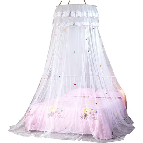 Moustiquaire suspendue NUOBESTY avec dentelle et baldaquin, style (1/5)