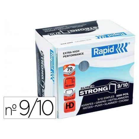 RAPID R9 R49 HEFTKLAMMERN 9/10 (SCHENKELLÄNGE 10 MM) 5000 STÜCK