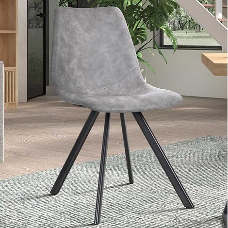 Chaise Emmy - gris (1/5)
