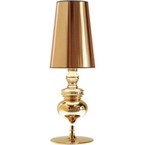 European style decorative living room lamp, table lamp, bedside lamp, small gold, 15x46cm (1/3)