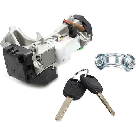 Kit de serrure de porte avec clé de contact et cylindre de serrure, comprenant 2 clés, pour modèle 35100SDAA71 (1/5)