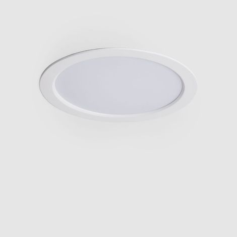 Downlight LED 12W Circular Chip OSRAM Aero 110 lm/W LIFUD Corte Ø 150 mm 2700K Blanco Cálido (1/5)