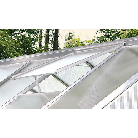 Vitavia Dachfenster für Gewächshaus "Calypso", aluminium eloxiert