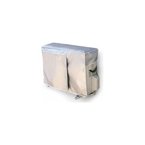Couvercle de Protection pour Climatiseur, Couvercle de Climatiseur étanche, Couverture de Climatiseur Extérieur, Housse pour Climatiseur, pour la Construction de Maisons (80 x 30 x 57cm) (1/5)