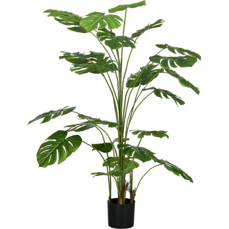 Künstliche Monstera Deliciosa, 180 cm, mit Topf, Zimmerpflanze