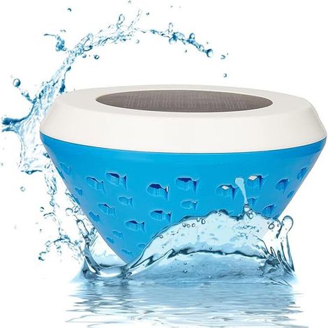 Générique Lampes Flottantes  Décoration D'Extérieur LED Étanche  Lampes De Piscine Flottantes Solaires - Pour Bassin Piscine Enterrée Salle de Bain Spa et Jardin