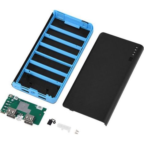Kit Assemblage Banque D Alimentation Mobile - 20000 MAh - 4 Sorties USB - Boîtier ABS - Pour Bricolage DIY (1/4)