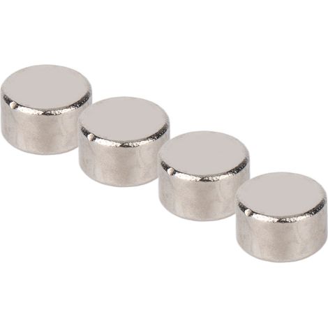 100-teiliges Set mit runden Neodym-Scheibenmagneten (5 x 3 mm / 0,2 x 0,12 Zoll) für DIY-Kühlschränke. (1/5)