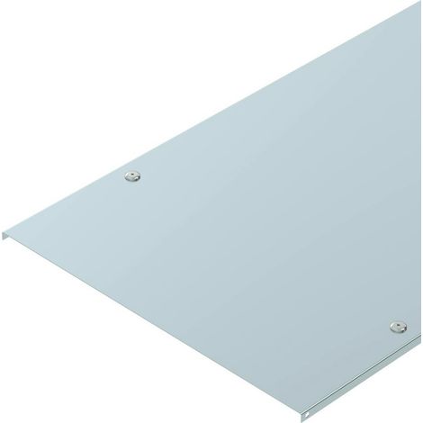 OBO Bettermann Deckel mit Drehriegel für Kabelrinne und Kabelleiter 100x3000 Stahl bandverzinkt, 3 Meter, 6052096