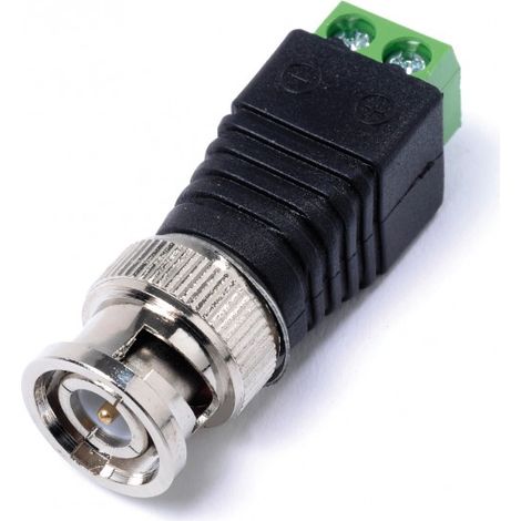 Adaptateur de connexion pour coaxial type kx6 sur bornier à vis BNCVIS AIPHONE 200091