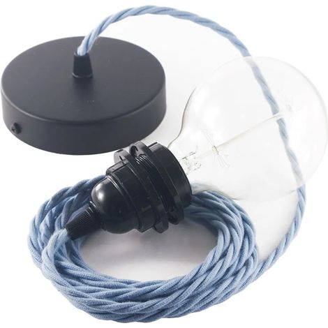 Lampe creative-cables tc53 Textilkabel Kupfer 50 cm (1/3)