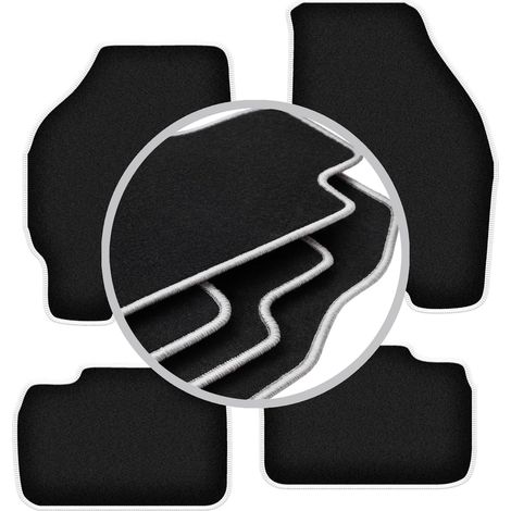 Tappetini auto Carlux color argento per: Fiat Punto II hatchback (1999-2010) (1/5)