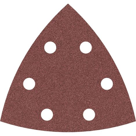 Carta abrasiva Bosch F460 Marrone 93x93 mm Confezione 5 (1/3)