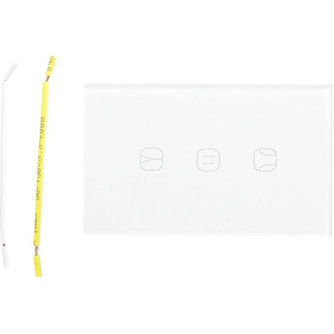 Intelligenter WLAN-Schalter mit Sprachsteuerung für Vorhänge, kompatibel mit Alexa/Google Home, 100–240 V Wechselstrom