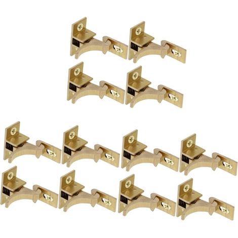 Lot de 12 loquets sécurité robustes à coude pour fenêtres (1/5)