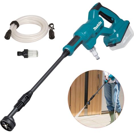 Makita DHW180Z LXT 18V Cordless Pressure Washer 5 In 1 Nozzle + Hose + Filter (1/5)