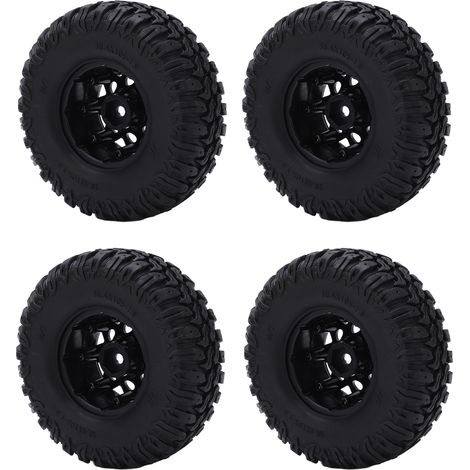 Pneus en caoutchouc 1,9 pouces antidérapants, haute résistance à l'abrasion pour voiture RC de franchissement SCX10 90046, TRX4, D90 (1/5)