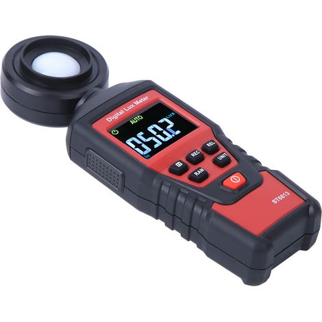 ST6813 Tragbares digitales LCD-Lichtintensitätsmessgerät Photometer Illuminanometer Instrument 1-100000 (1/5)