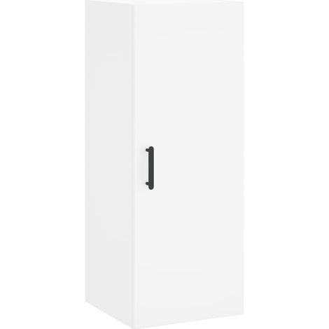 Buffet,Bahut,Armoire murale blanc 34,5x34x90 cm CFW29408 (1/5)