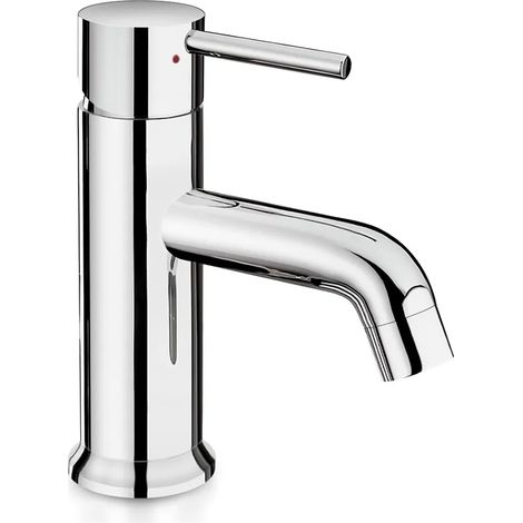 Rubinetto lavabo cromato serie Manola incluso di piletta (1/2)