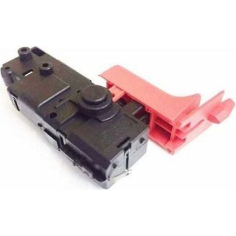 Interrupteur perçeuse à percussion - Compatible Bosch GBH2 26 ABS et métal - Réparation outillage - Noir et rouge (1/5)