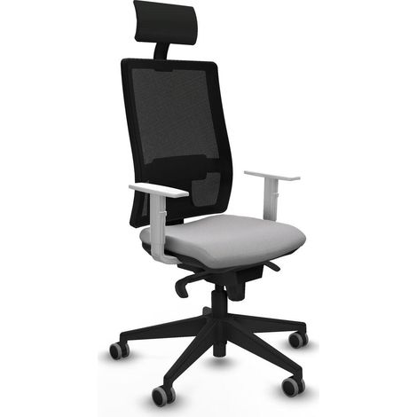 Piqueras y Crespo Sila Chaise de Bureau Gris Clair (1/3)