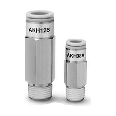 Clapet anti-retour SMC AKH08 Tube, R 3/8, -100 1000kPa ( Prix pour 1 )