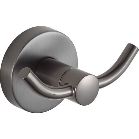 Mexen Remo Doppelte Handtuchhaken, gebürstetes Gun Grey - 70507352-66 (1/2)